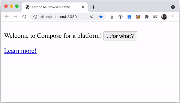 Jetpack Compose for Web is a new UI framework for web development