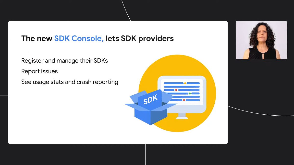 Google Play Console Slide