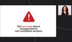 Google Play Console Warnings Slide