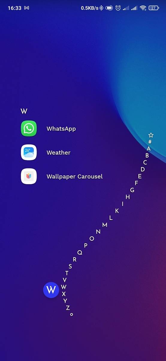 Niagara launcher sleek animations