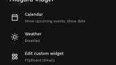 Niagara launcher customization options