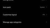 Poco launcher setting options
