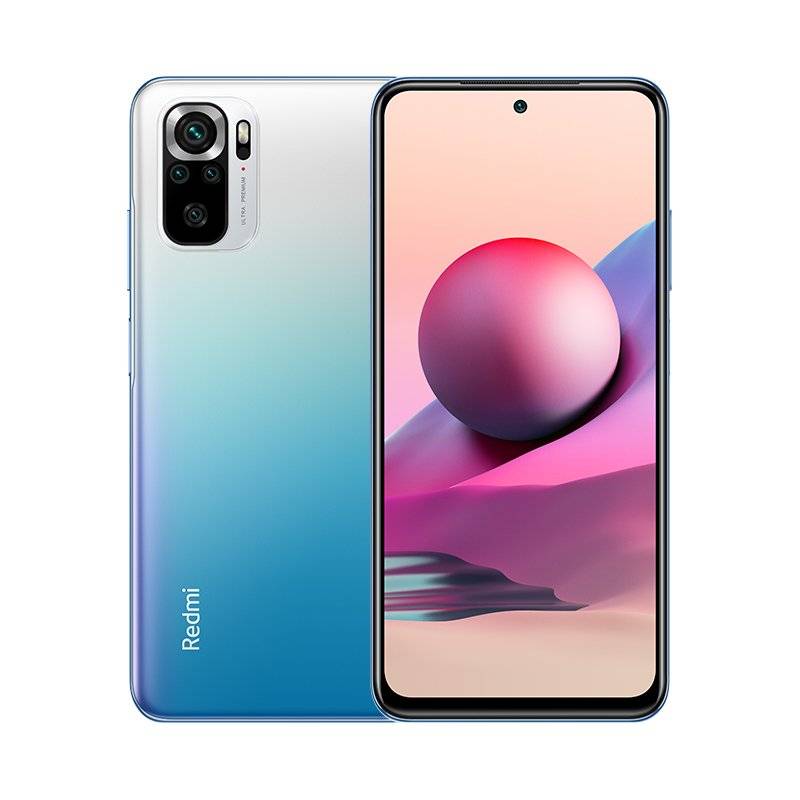 Redmi Note 10S in Deep Blue Sea color