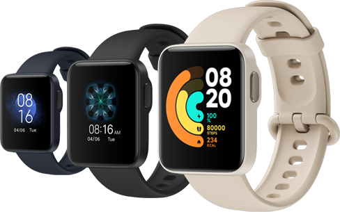 Redmi Watch in three colors