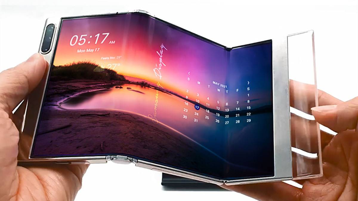 Samsung Display S-foldable concept