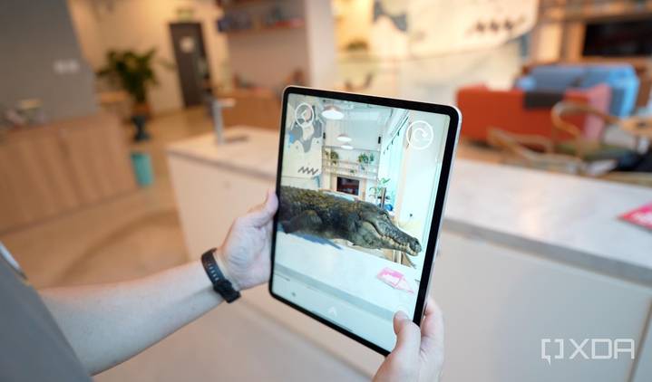 AR Animals on the iPad Pro 2021.