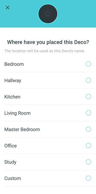 App asking where station is placed