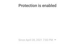 AdGuard home screen