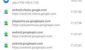 AdGuard filtering log