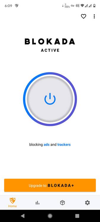 Blokada turn on