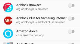 DNS66 app ad blocking