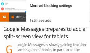 Adblock Browser whitelist