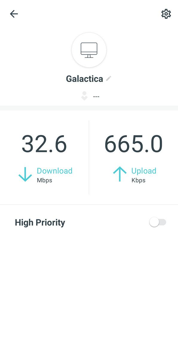 Device info page