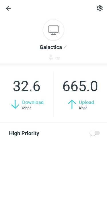 Device info page