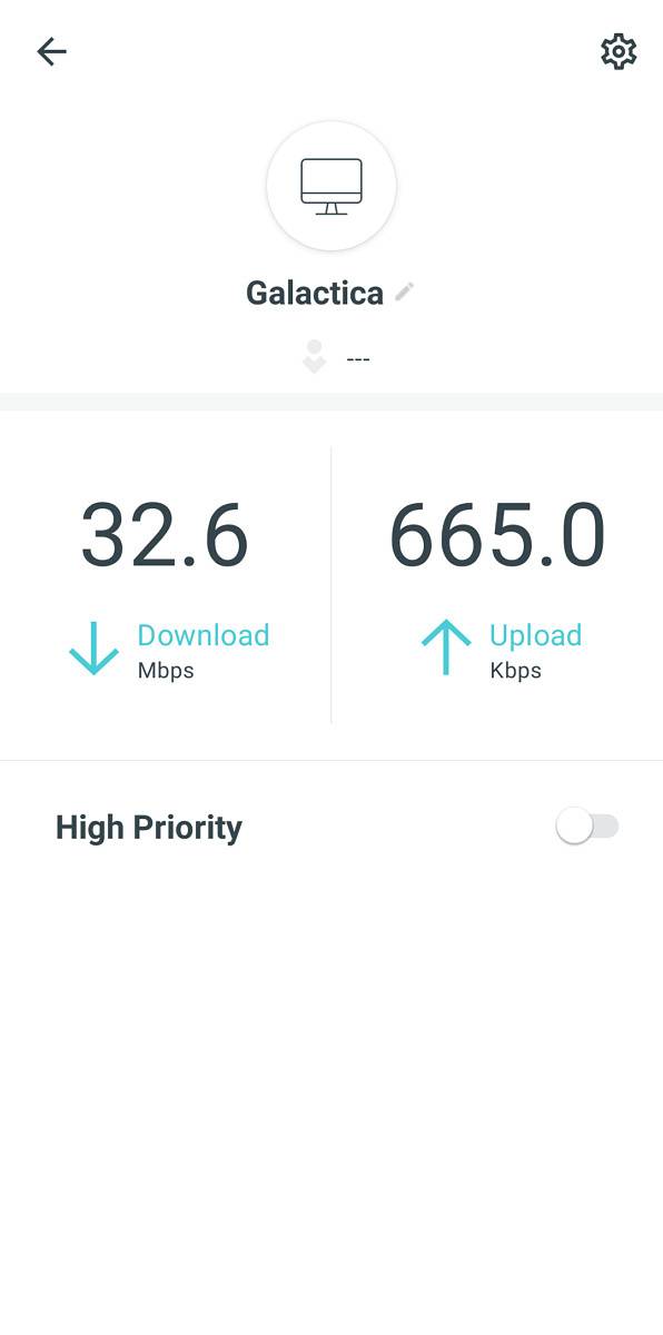 Device info page