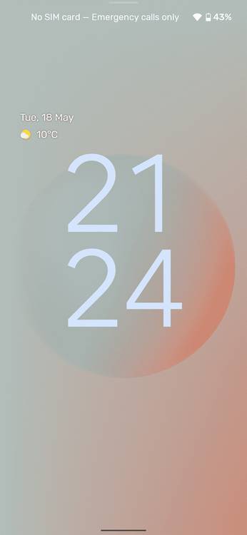 Android 12's new lockscreen