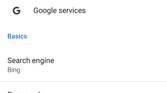 Chrome main settings