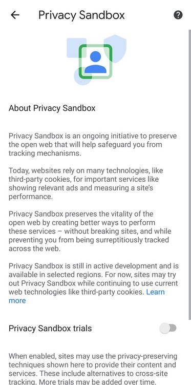 Privacy Sandbox