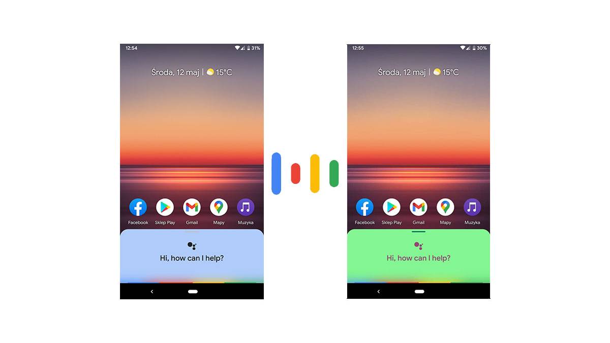 Google Assistant tests a funky colorful design alongside one-click ...