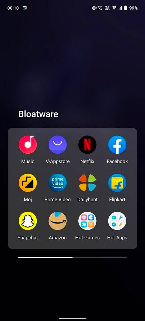 Bloatware on Android