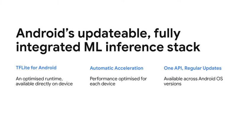 What's new in Android Machine Learning _ Session 8-52 screenshot