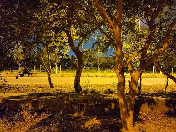 Xiaomi MI 11X Night mode on