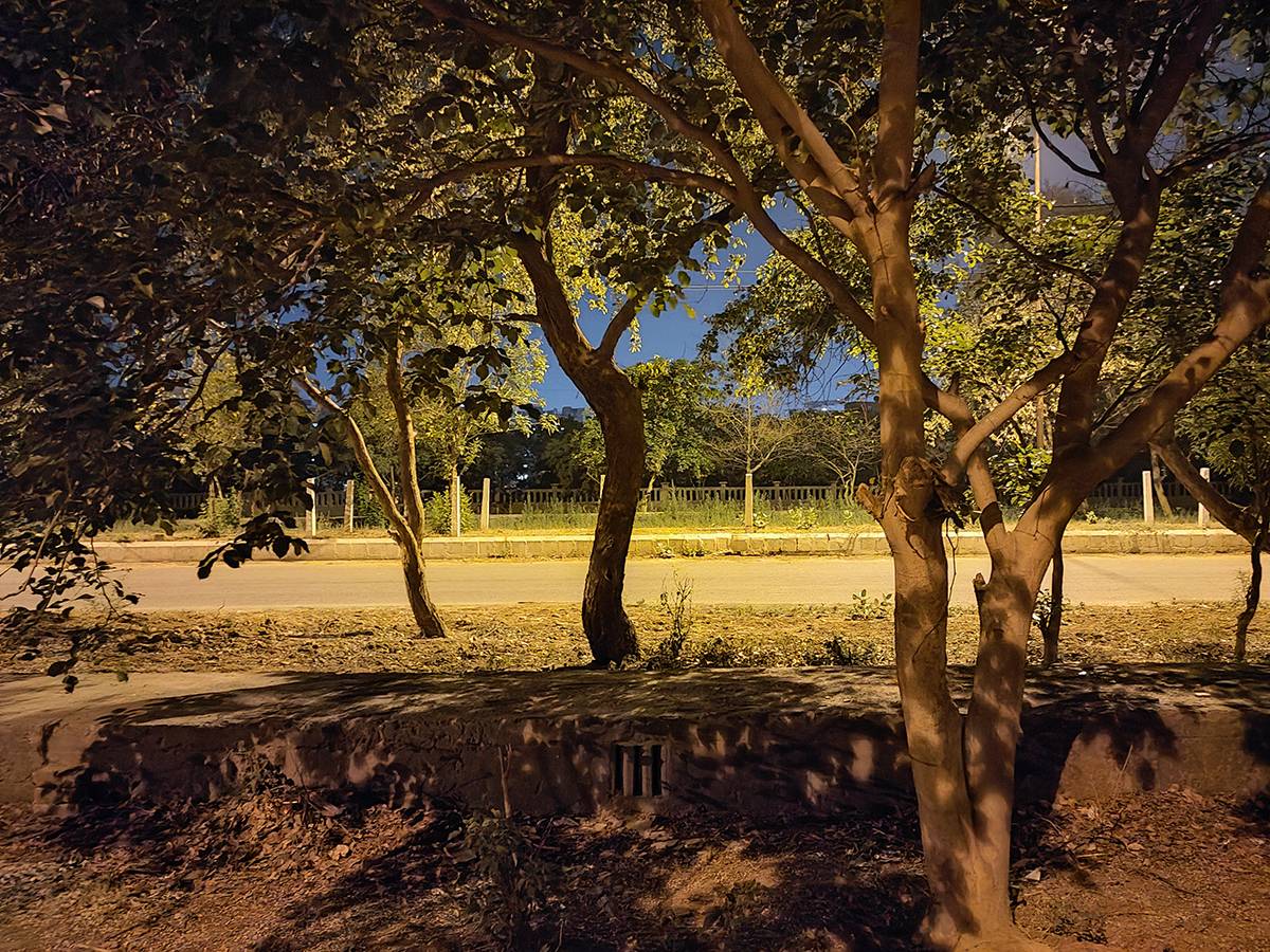 Xiaomi Mi 11X Pro Night mode on