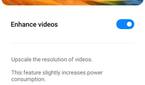 Xiaomi Mi 11X Pro SD to HD upscaling