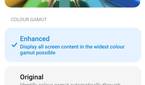 Xiaomi Mi 11X Pro display color settings gamut