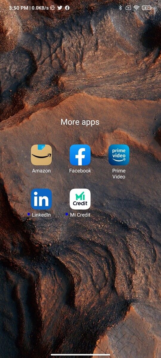 Xiaomi Mi 11X Pro preinstalled apps bloatware