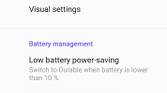 Battery settings in ZenUI 8