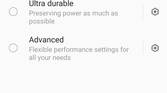 Performance mode options in ZenUI 8 on the ASUS ZenFone 8