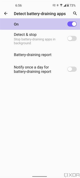 Detect battery draining apps in ZenUI 8