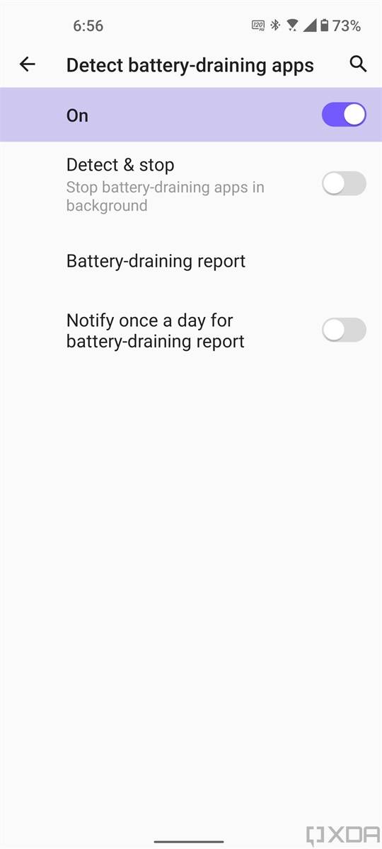 Detect battery draining apps in ZenUI 8