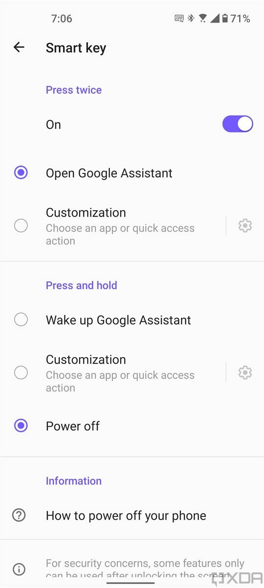 Smart Key customization on the ASUS ZenFone 8
