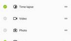 Editing camera modes in the ZenUI 8 camera app