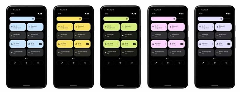 android 12 monet wallpaper based theme