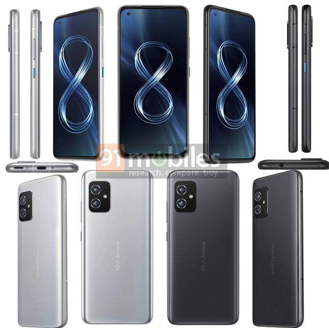 ASUS ZenFone 8 leak reveals compact 