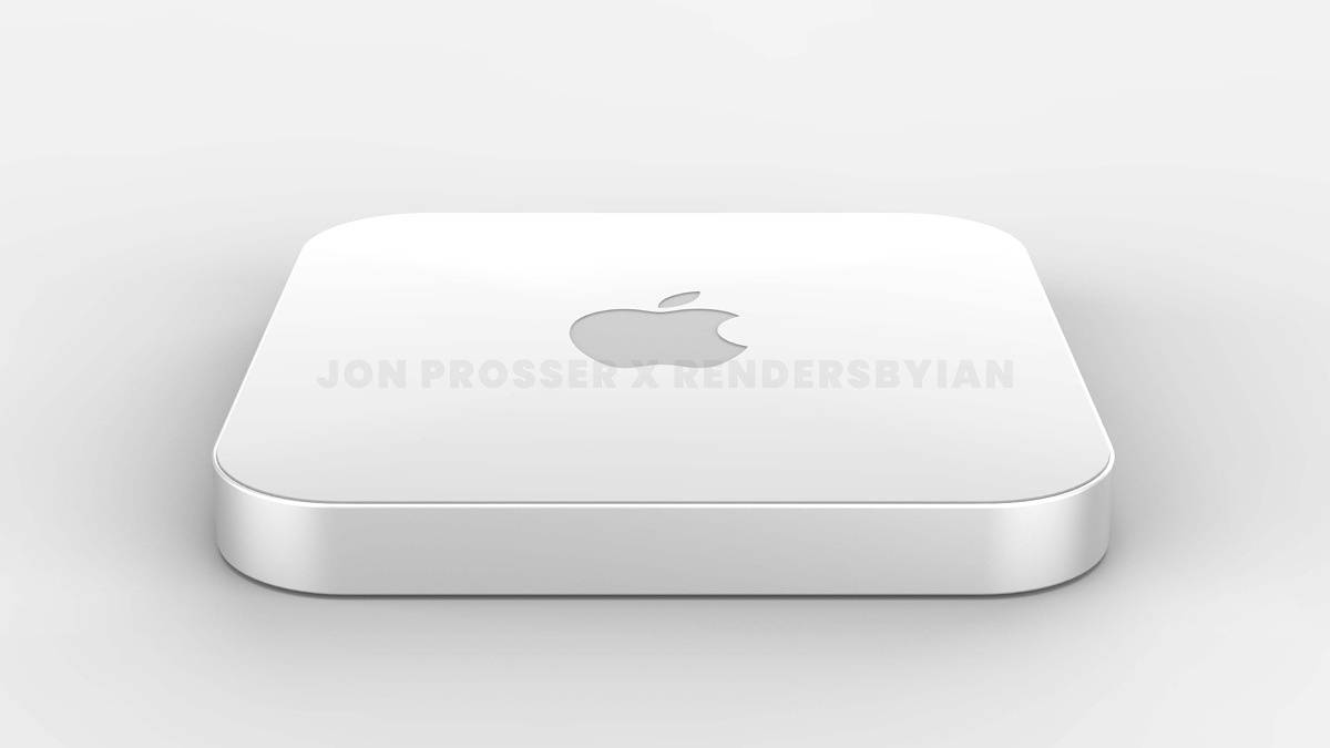 Mac mini top view