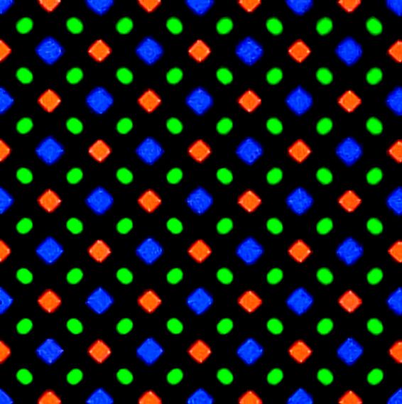 OnePlus 9 Pro PenTile subpixels