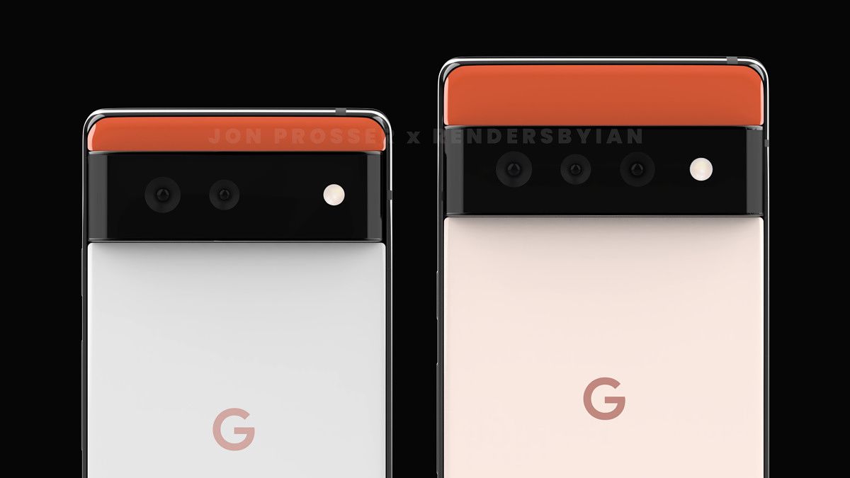 Google Pixel 6 Pro render
