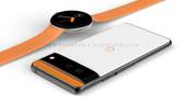 Google Pixel 6 Pro render with rumored Pixel Watch