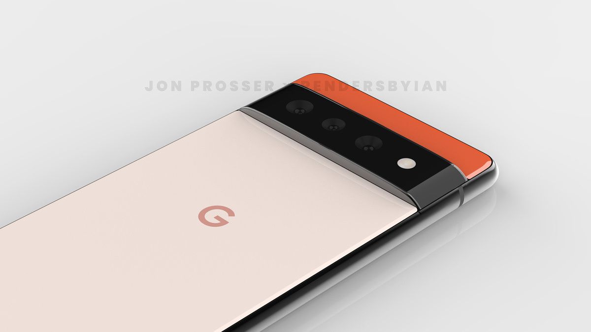 Google Pixel 6 Pro render