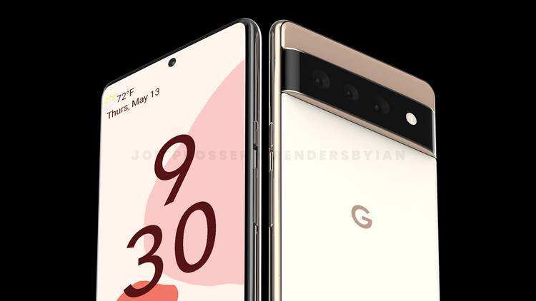 Google Pixel 6 Pro render