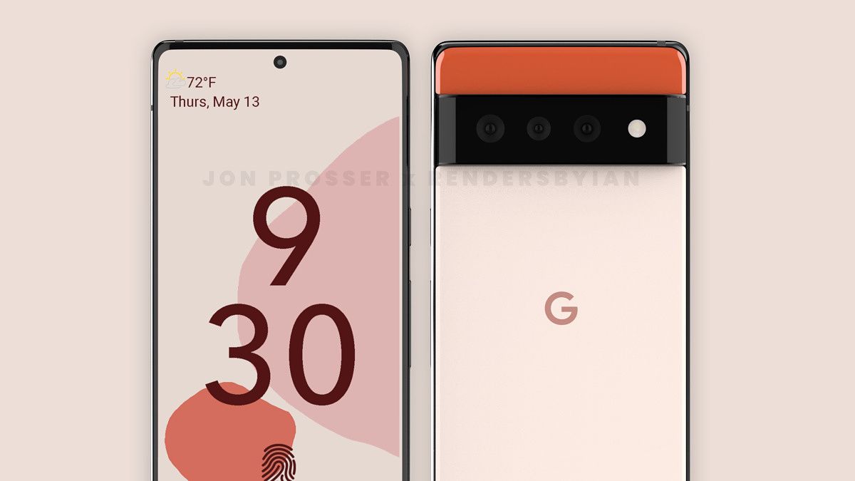 Google Pixel 6 Pro render