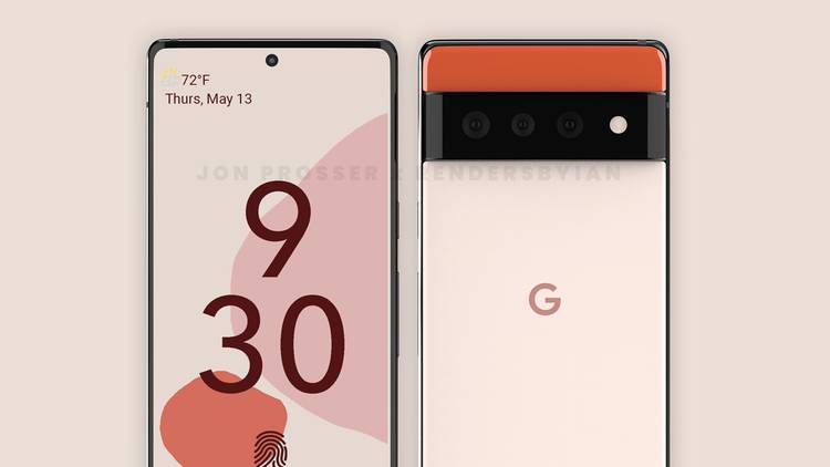 Google Pixel 6 Pro render