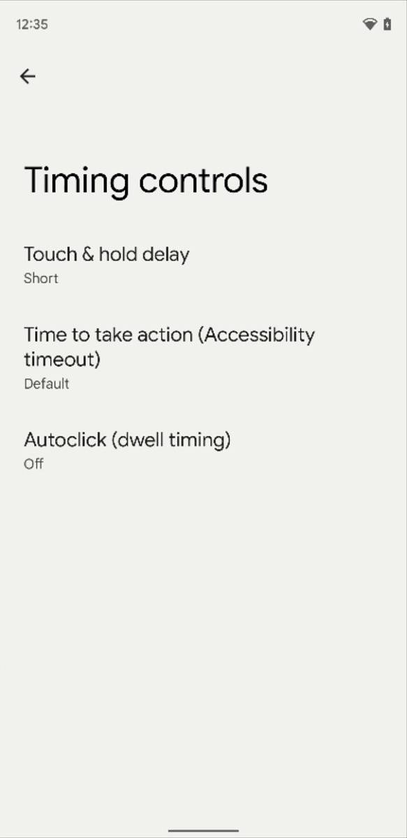 Timing controls in Android