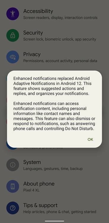 Enhanced notification upgrade prompt in Beta 2