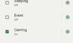 Gaming schedule on Android