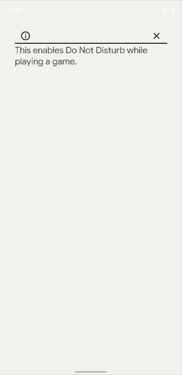 Game mode on Android automatically turns on Do Not Disturb when gaming